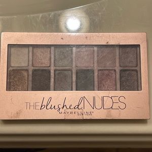 the blushed nudes maybeline palette